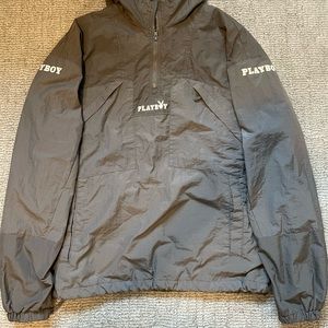 Mens grey playboy jacket